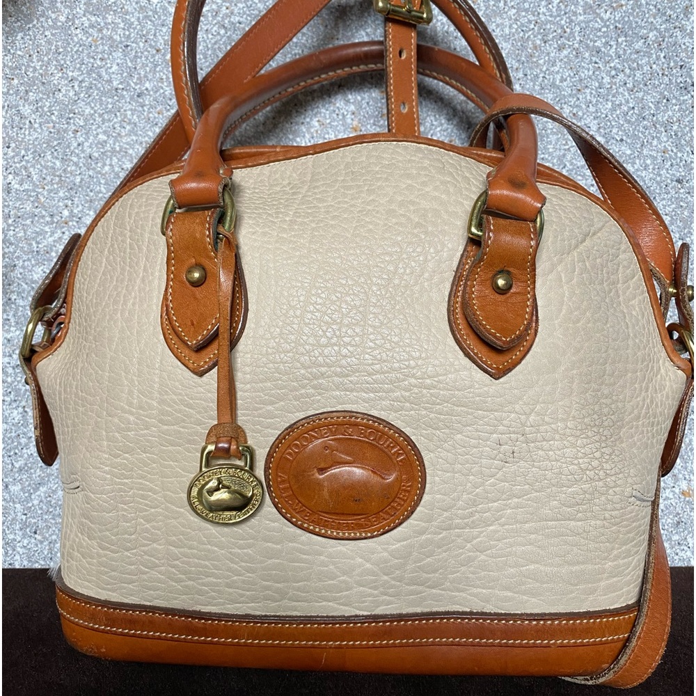 Vintage Dooney & Bourke Satchel Crossbody Bag - Picture 2 of 13